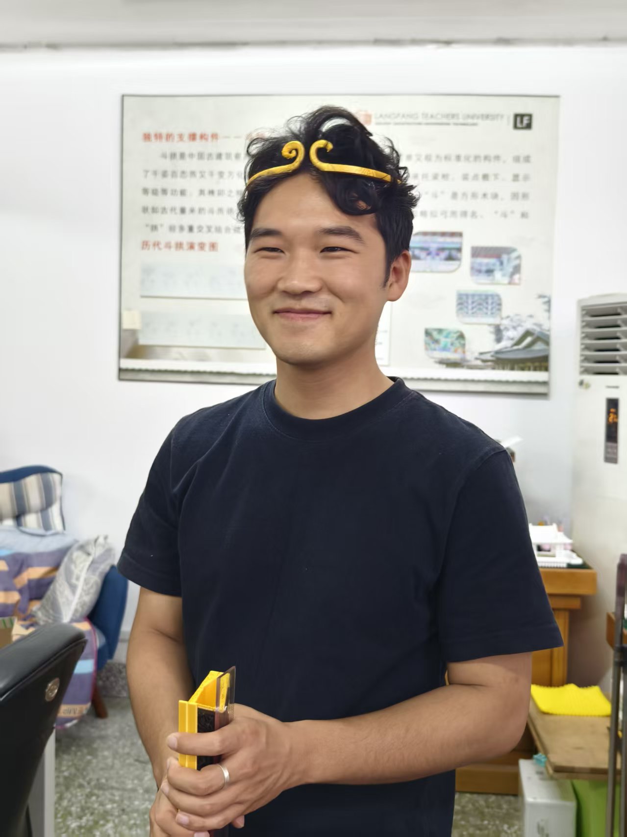斗拱趣味头饰